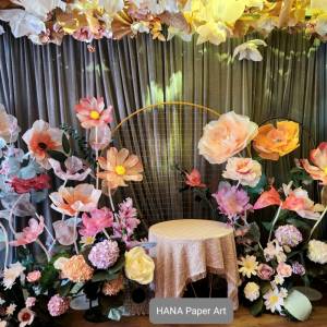 Vườn hoa trang trí 20/10/2023