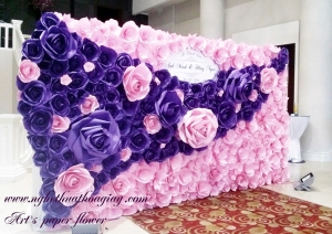 Backdrop hoa giấy 93