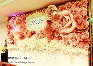 Backdrop hoa giấy 124