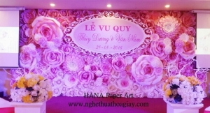 Backdrop hoa giấy 149