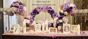 Cho thuê bàn Gallery 1-  Romantic Purple