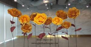 Cây hoa hồng tự đứng