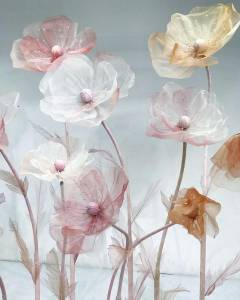 Cây hoa poppy lụa(2)