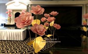 Vườn hoa đào khổng lồ